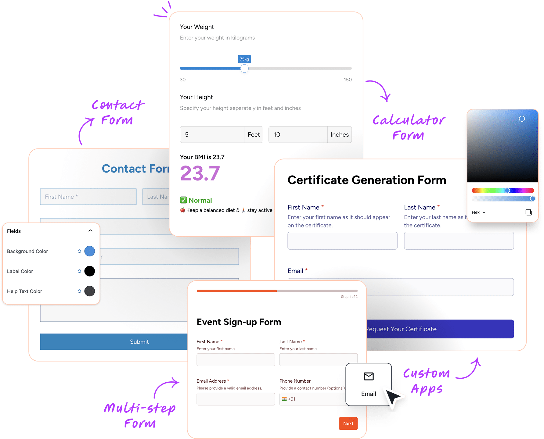 SureForms Login Visual